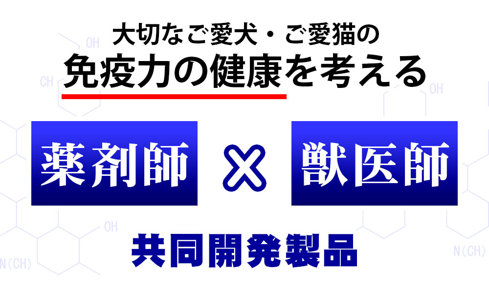 薬剤師と獣医師の共同開発